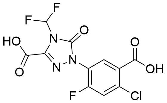 Carfentrazone-despropionate-dicarboxylic Acid