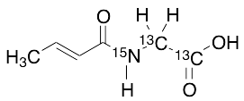 N-Crotonylglycine-13C2,15N