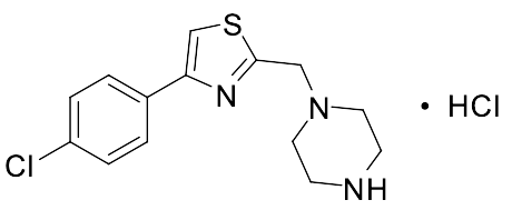 1-{[4-(4-Chlorophenyl)-1,3-thiazol-2-yl]methyl}piperazine Hydrochloride