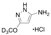 5-Methoxy-1H-pyrazol-3-amine Hydrochloride-d3