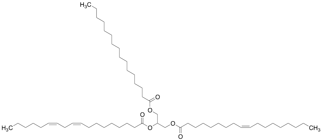 (9Z,12Z)-9,12-Octadecadienoic Acid 1-[[(1-Oxohexadecyl)oxy]methyl]-2-[[(9Z)-1-oxo-9-octadecenyl]oxy]ethyl Ester