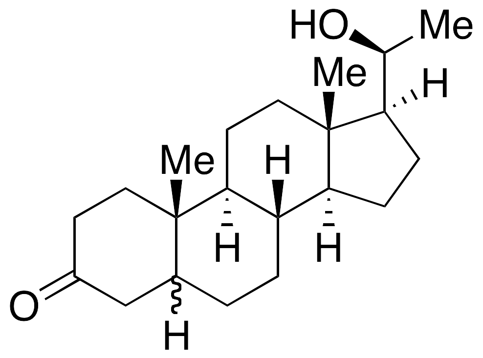 (5alpha/beta,20S)-20-Hydroxypregnan-3-one (5beta major)