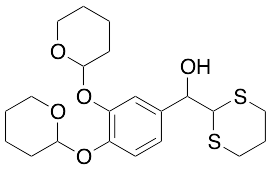 a-[3,4-Bis[(tetrahydro-2H-pyran-2-yl)oxy]phenyl]-1,3-dithiane-2-methanol