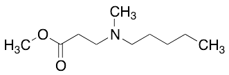 Methyl 3-(Methyl(pentyl)amino)propanoate