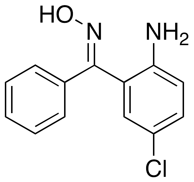 2-Amino-5-chlorobenzophenone Oxime (E/Z mixture)
