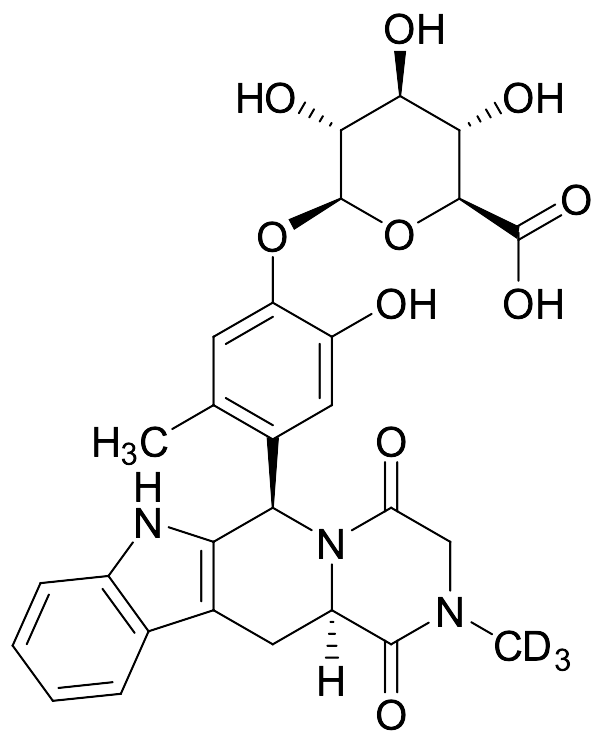 6-Methyl-desmethylene Taladafil 4-Glucuronide-D3