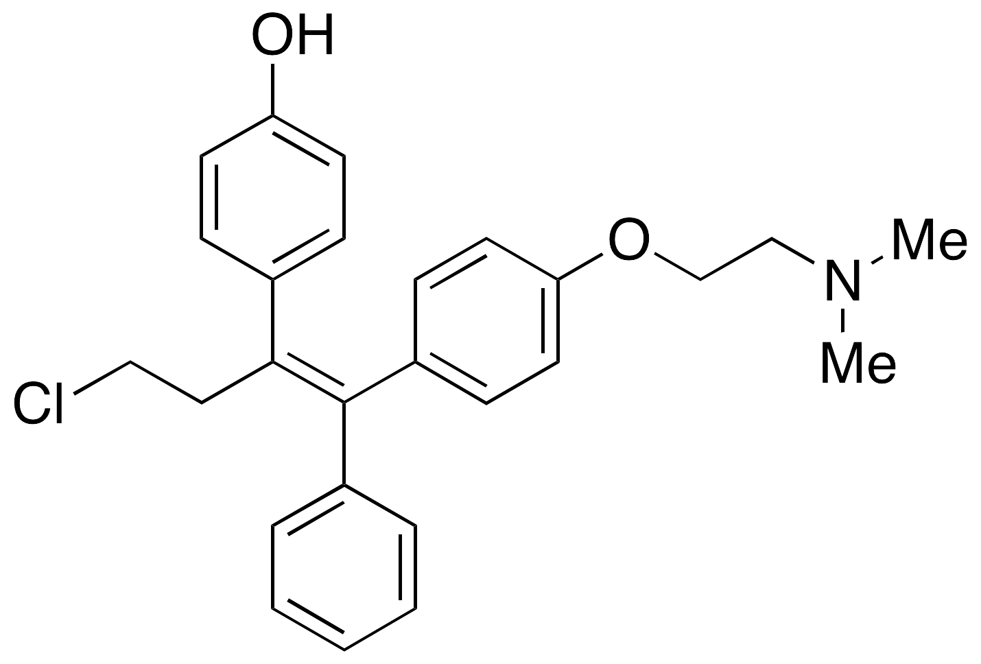 4’-Hydroxy Toremifene (~8% E isomer)
