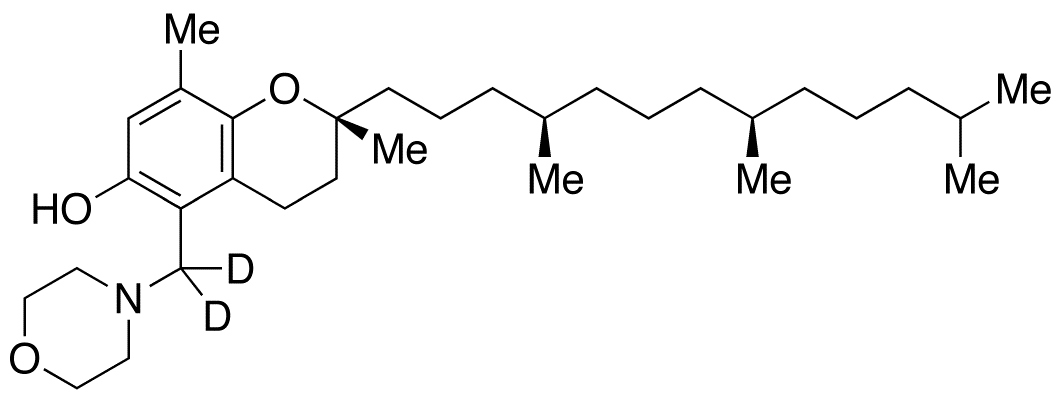 5-(4-Morpholinylmethyl)-d2 Delta-Tocopherol, 90%