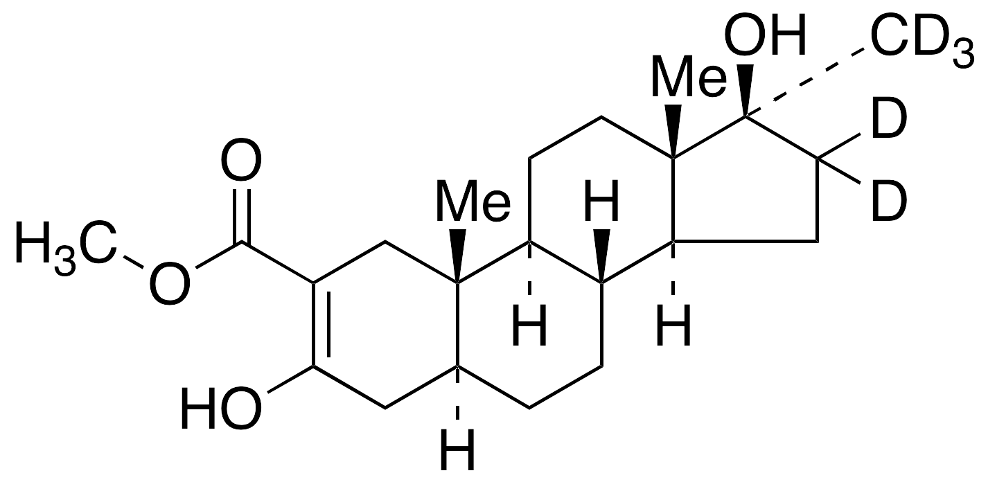 2-Carboxy 3-Hydroxy Madol Methyl Ester-d5