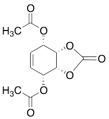 (3aR,4R,7S,7aS)-2-Oxo-3a,4,7,7a-tetrahydrobenzo[d][1,3]dioxole-4,7-diyl Diacetate