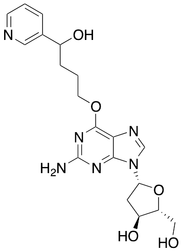 2'-Deoxy-6-O-[4-hydroxy-4-(3-pyridinyl)butyl]guanosine