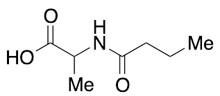 N-(1-Oxobutyl)-DL-alanine