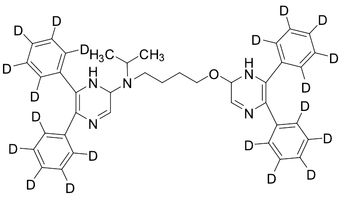 N-(4-((5,6-Bis(phenyl-d5)-1,2-dihydropyrazin-2-yl)oxy)butyl)-N-isopropyl-5,6-bis(phenyl-d5)-1,2-dihydropyrazin-2-amine
