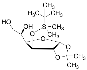 3-O-[(1,1-Dimethylethyl)dimethylsilyl]-1,2-O-(1-methylethylidene)-alpha-D-glucofuranose