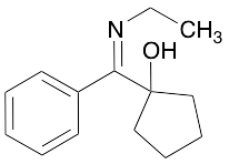 1-[(Ethylimino)phenylmethyl]cyclopentanol