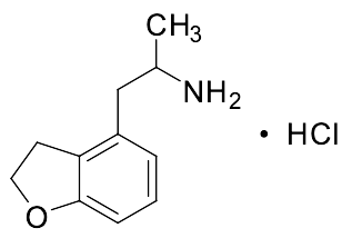 2,3-Dihydro-alpha-methyl-4-benzofuranethanamine Hydrochloride