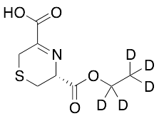 (3R)-3,6-Dihydro-2H-1,4-thiazine-3,5-dicarboxylic Acid 3-Ethyl Ester-d5