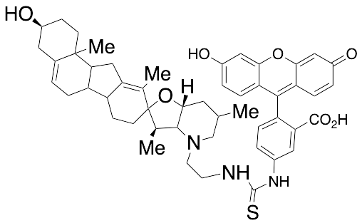 N-(5-Fluoresceinyl)-N’-(2-cyclopamineethyl)thiourea
