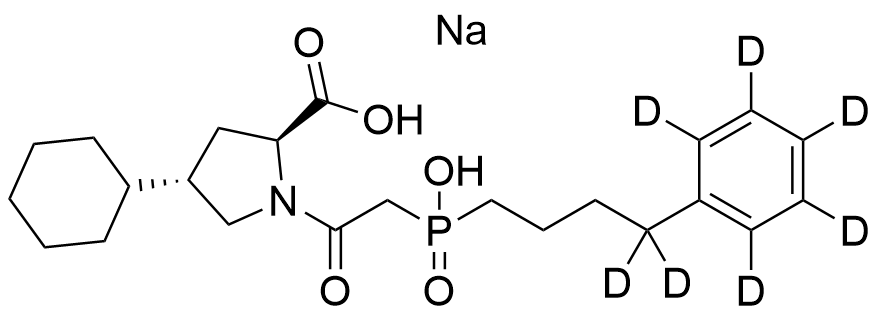 Fosinoprilat-d7 Sodium
