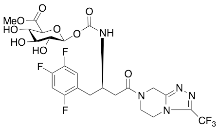 Sitagliptin Carbamoyl beta-D-Glucuronide Methyl Ester
