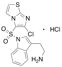 2-[1-[(6-Chloroimidazo[2,1-b][1,3]thiazol-5-yl)sulfonyl]-1H-indol-3-yl]ethylamine Hydrochloride
