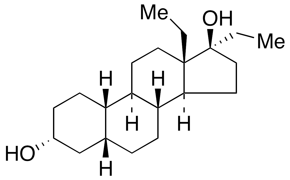 (3alpha,5beta,17alpha)-13-Ethyl-18,19-dinorpregnane-3,17-diol