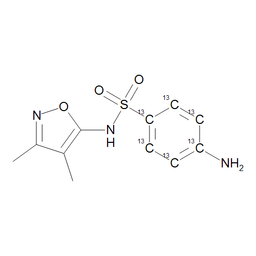 Sulfisoxazole 13C6 (phenyl 13C6)