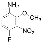 4-Fluoro-2-methoxy-3-nitro-benzenamine