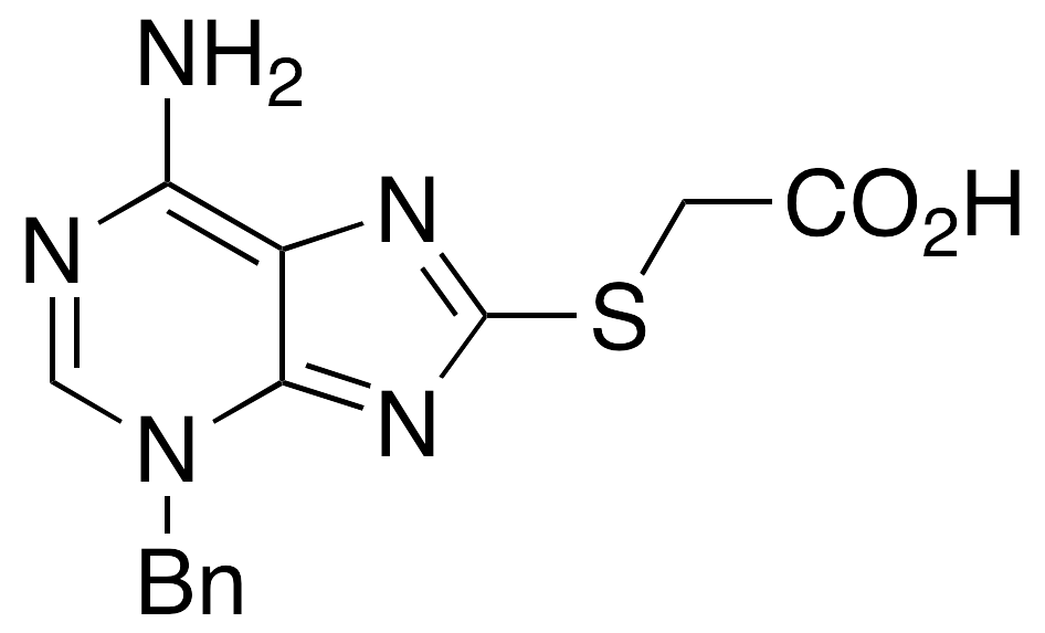 2-[[6-Amino-3-(phenylmethyl)-3H-purin-8-yl]thio]acetic Acid
