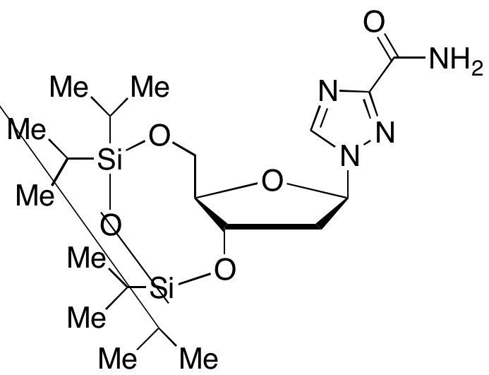 1-[2-Deoxy-3,5-O-[1,1,3,3-tetrakis(1-methylethyl)-1,3-disiloxanediyl]-b-D-erythro-pentofuranosyl]-1H-1,2,4-triazole-3-carboxamide