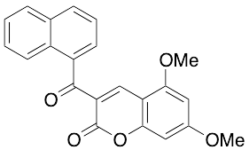 5,7-Dimethoxy-3-(1-naphthoyl)coumarin