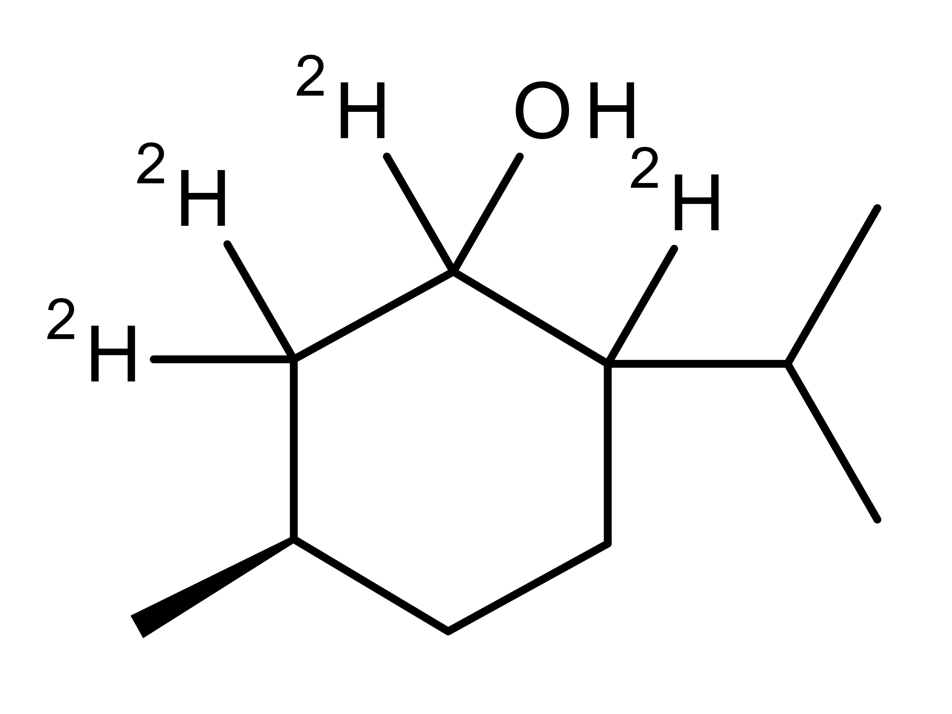 (1RS,2RS,5R)-Menthol-1,2,6,6-d4