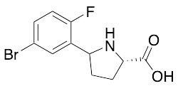 5-(5-Bromo-2-fluorophenyl) Proline