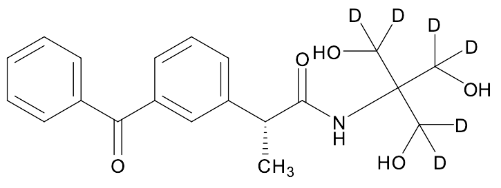 (R)-2-(3-Benzoylphenyl)-N-(1,3-dihydroxy-2-(hydroxymethyl-d2)propan-2-yl-1,1,3,3-d4)propanamide