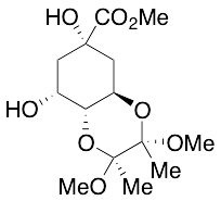(2S,3S,4aR,6S,8R,8aR)-Octahydro-6,8-dihydroxy-2,3-dimethoxy-2,3-dimethyl-1,4-benzodioxin-6-carboxylic Acid Methyl Ester