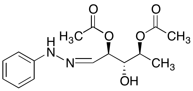 5-Deoxy-2,4-diacetate-L-ribose Phenylhydrazone