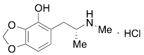 (R)-5-[2-(Methylamino)propyl]-1,3-benzodioxol-4-ol Hydrochloride