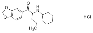 N-Cyclohexyl Pentylone Hydrochloride