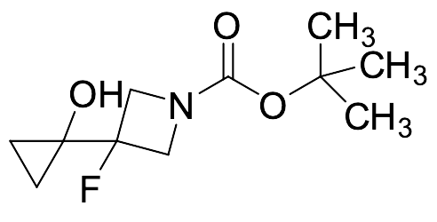 tert-butyl 3-fluoro-3-(1-hydroxycyclopropyl)azetidine-1-carboxylate