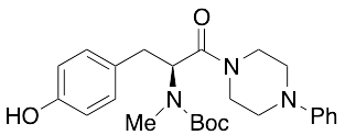 1-[(S)-N-tert-Boc-N-methyltyrosyl]-4-phenylpiperazine