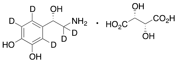 (+)-Noradrenaline-d5 Bitartrate