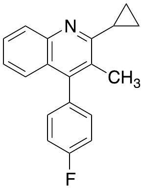 2-Cyclopropyl-4-(4-fluorophenyl)-3-methylquinoline