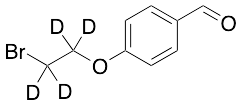 4-(2-Bromoethoxy)benzaldehyde-d4