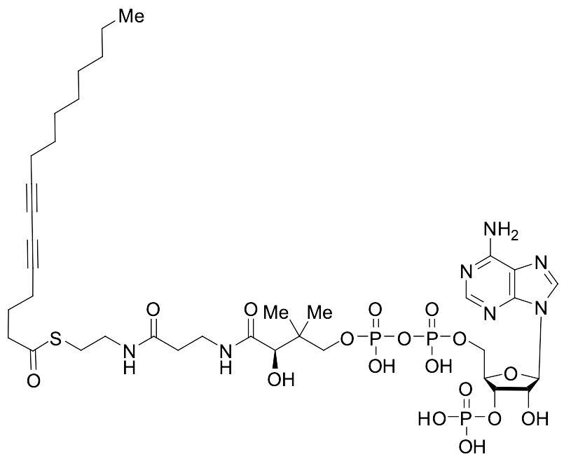 5,7-Hexadecadiynoic Acid CoA Ester