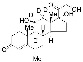 6alpha-Methyl Hydrocortisone-d4