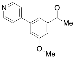 3-Methoxy-5-(4-pyridyl)acetophenone