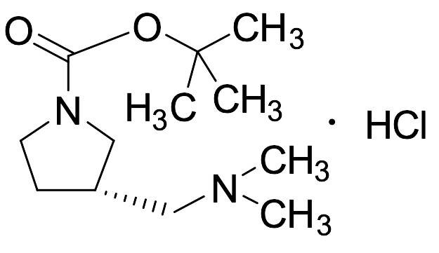 3-(S) tert-Butyl 3-(N,N-Dimethylaminomethyl)pyrrolidine Carbamate Hydrochloride