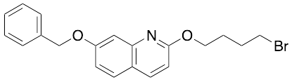 7-(Benzyloxy)-2-(4-bromobutoxy)quinoline