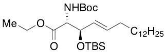 O’Ethly-N-boc-1-oxo-3-tertbutyldimethylsilyl-D-erythro-sphingosine
