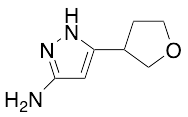 5-(Tetrahydro-3-furanyl)-1H-pyrazol-3-amine